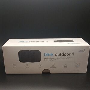 2024 Blink Outdoor 4 (4th Gen) 2-Camera Wireless HD Security System Kit New